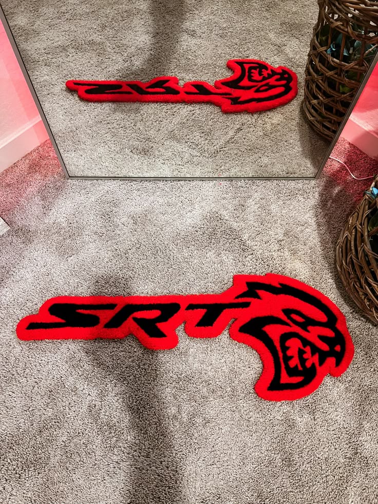 SRT Hellcat Tufted Rug
